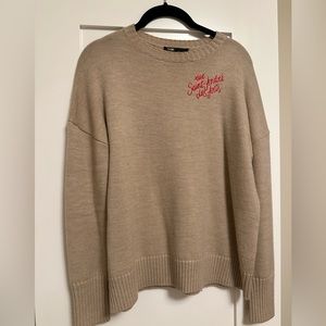 Maje Mignon Embroidered Sweater